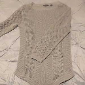 Gray Jeanne Pierre knitted sweater